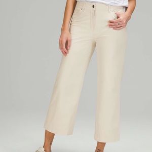 Lululemon City Sleek 5 Pocket Wide-Leg Pants NWT
